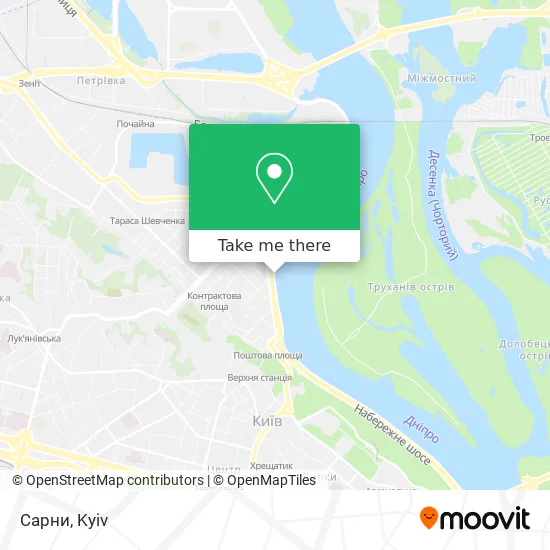 Сарни map