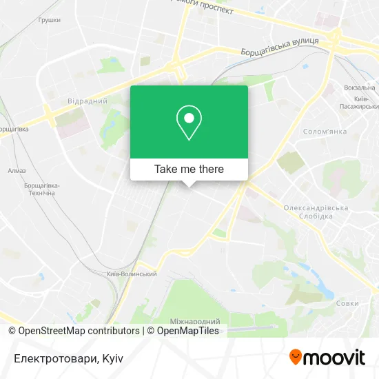 Карта Електротовари