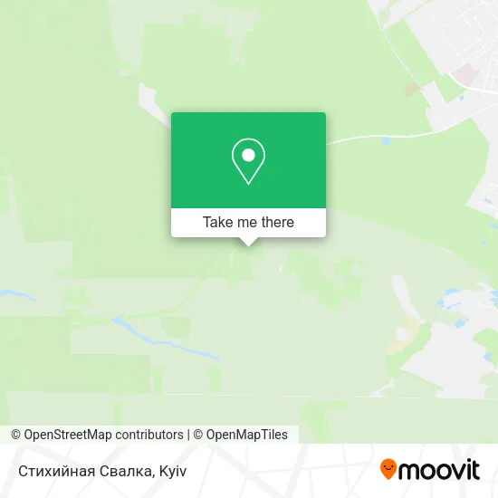 Карта Стихийная Свалка