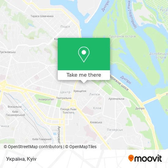 Карта Україна