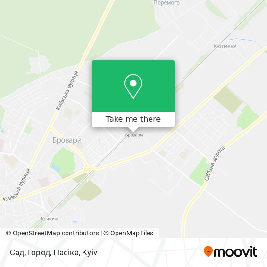 Сад, Город, Пасіка map