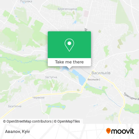 Карта Авалон