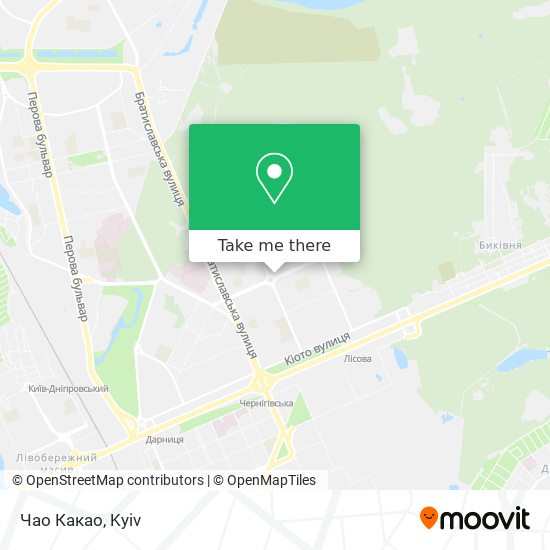 Чао Какао map