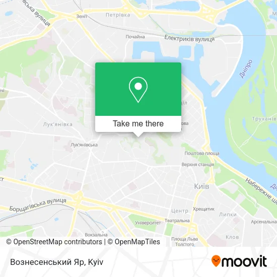 Карта Вознесенський Яр