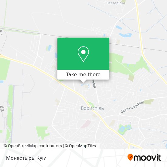 Монастырь map