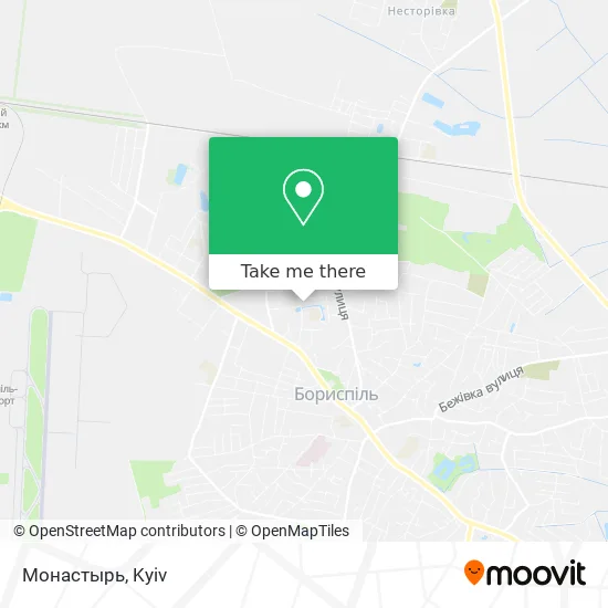 Монастырь map