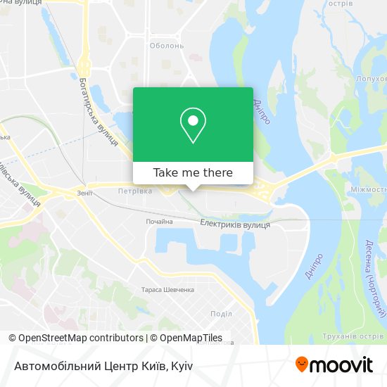 Автомобільний Центр Київ map