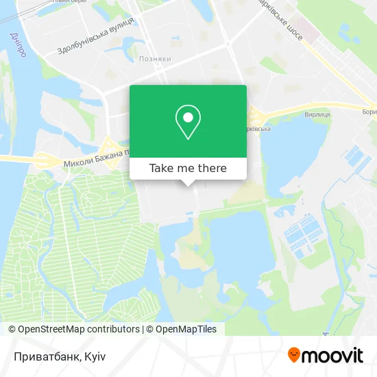 Приватбанк map