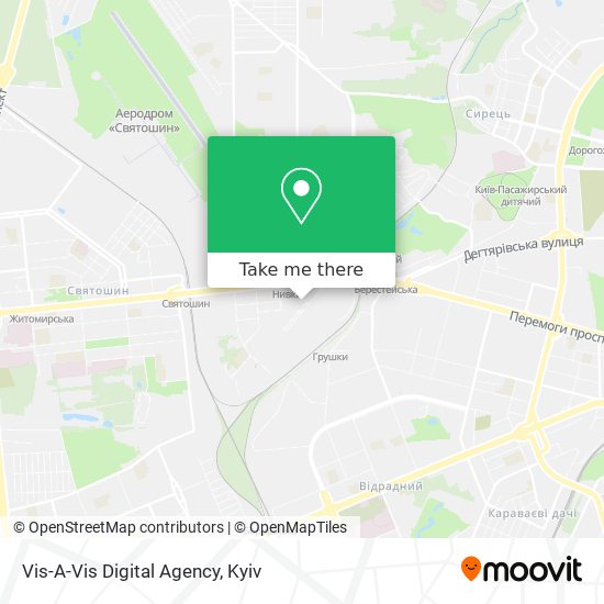 Vis-A-Vis Digital Agency map