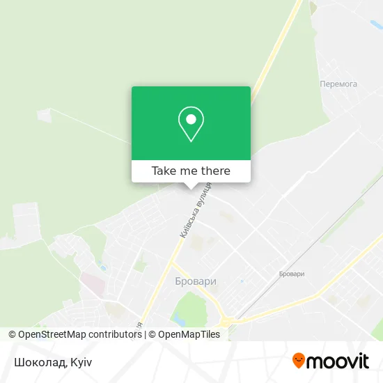 Шоколад map