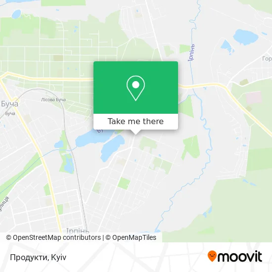 Карта Продукти