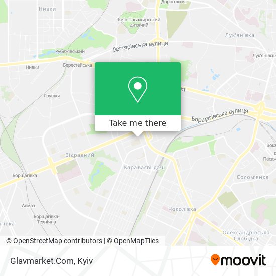 Карта Glavmarket.Com