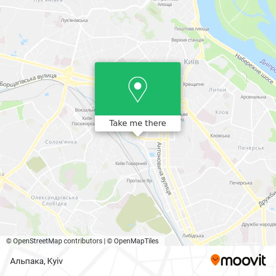 Карта Альпака