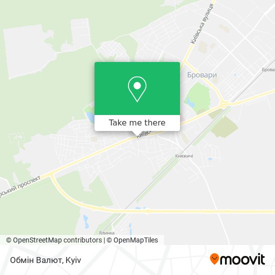 Карта Обмін Валют
