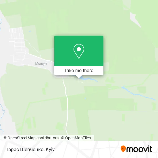 Карта Тарас Шевченко