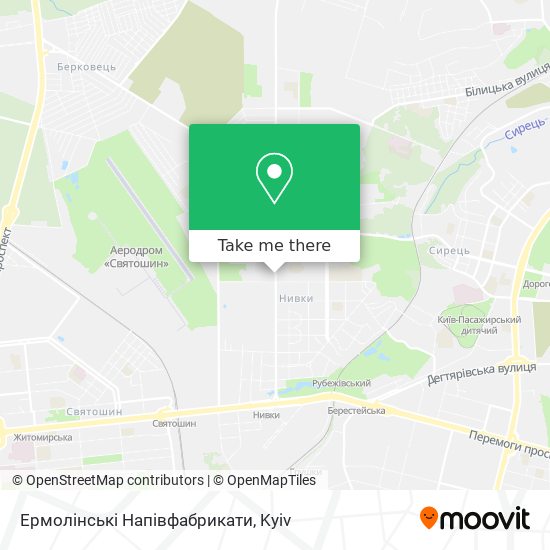 Ермолінські Напівфабрикати map