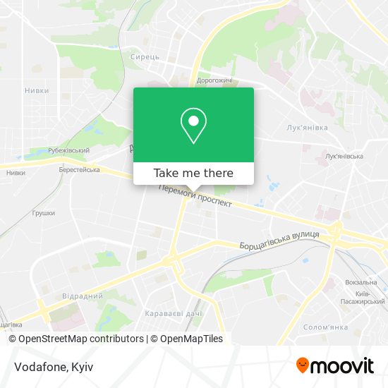 Vodafone map