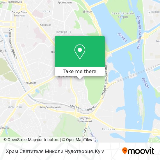 Храм Святителя Миколи Чудотворця map