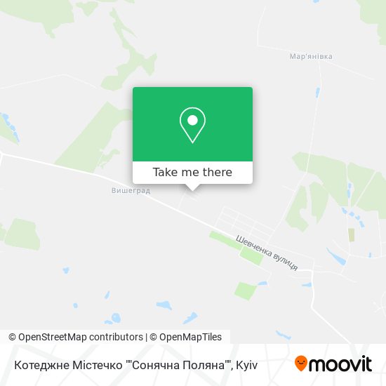 Котеджне Містечко ""Сонячна Поляна"" map