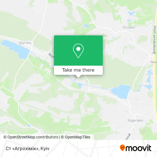 Карта Ст «Агрохімік»