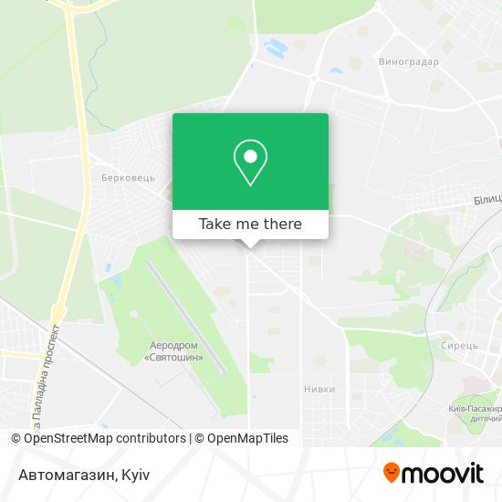 Карта Автомагазин