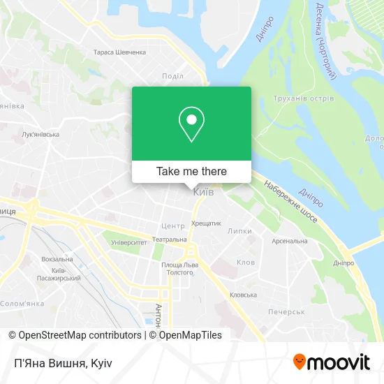 Карта П'Яна Вишня