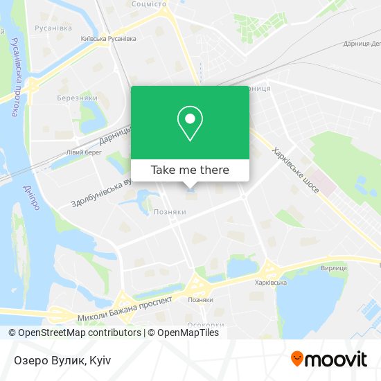 Озеро Вулик map