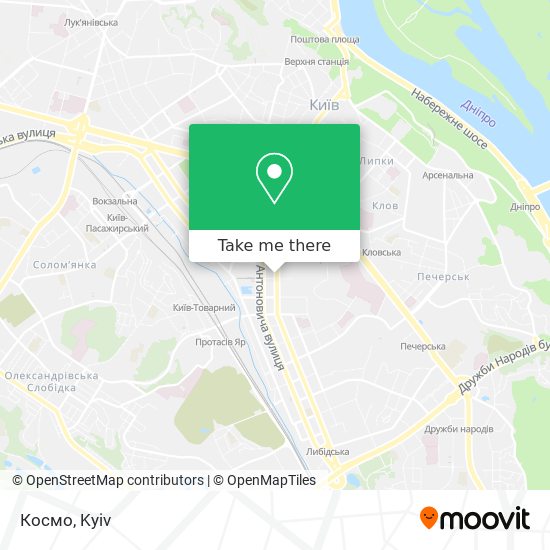 Космо map