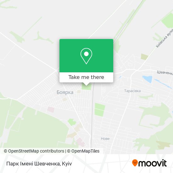 Парк Імені Шевченка map