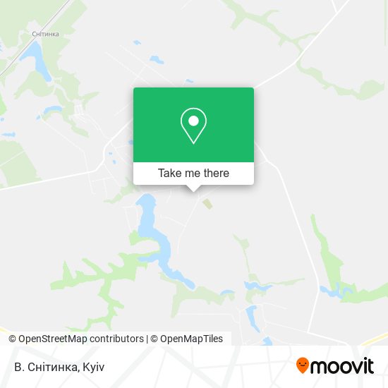В. Снітинка map