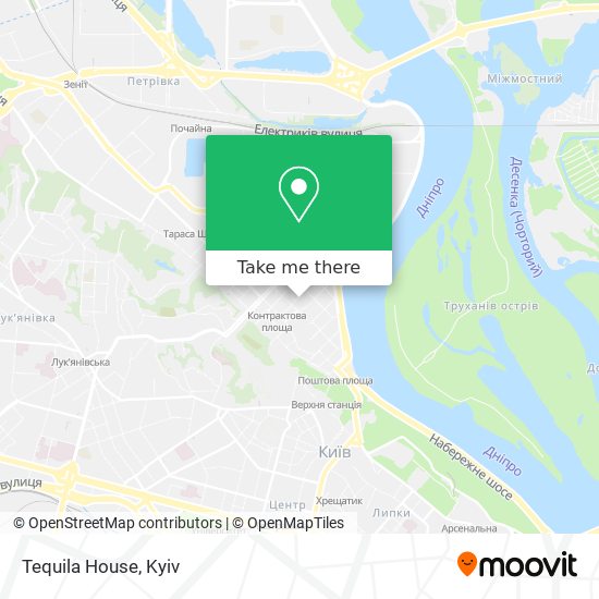 Tequila House map