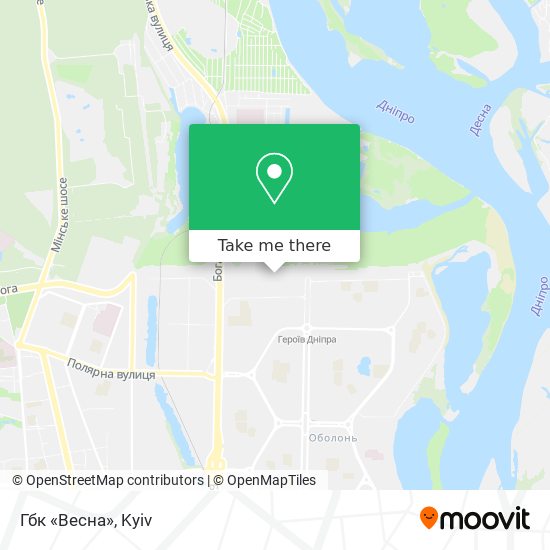 Гбк «Весна» map