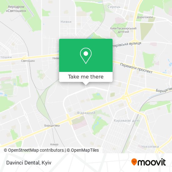 Davinci Dental map