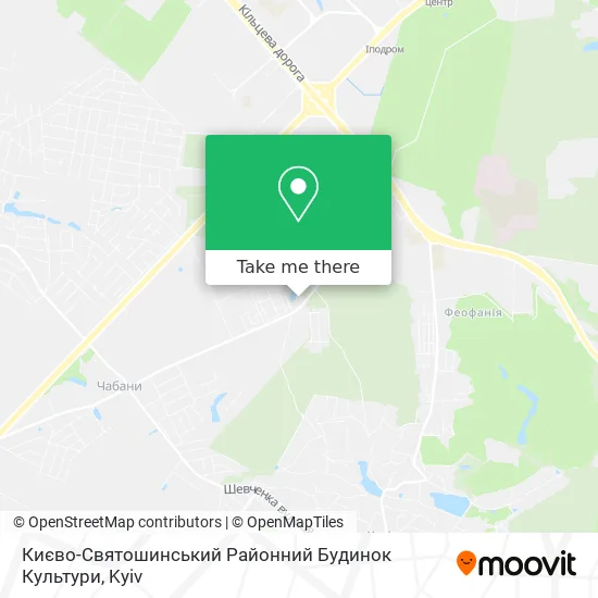 Києво-Святошинський Районний Будинок Культури map