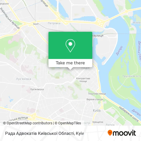 Рада Адвокатів Київської Області map