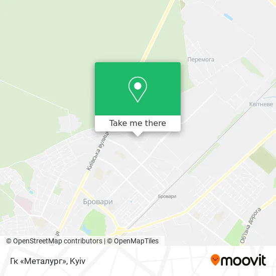 Карта Гк «Металург»