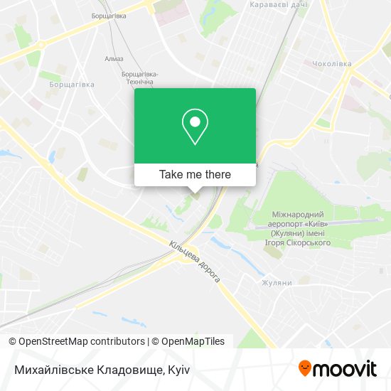 Михайлівське Кладовище map