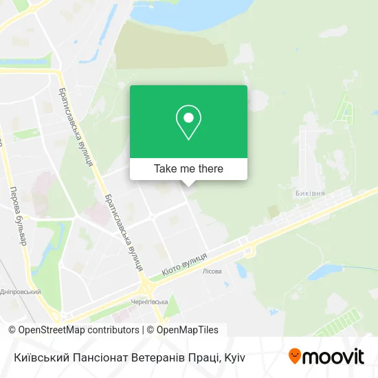 Київський Пансіонат Ветеранів Праці map