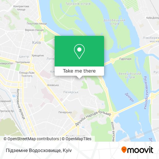 Підземне Водосховище map