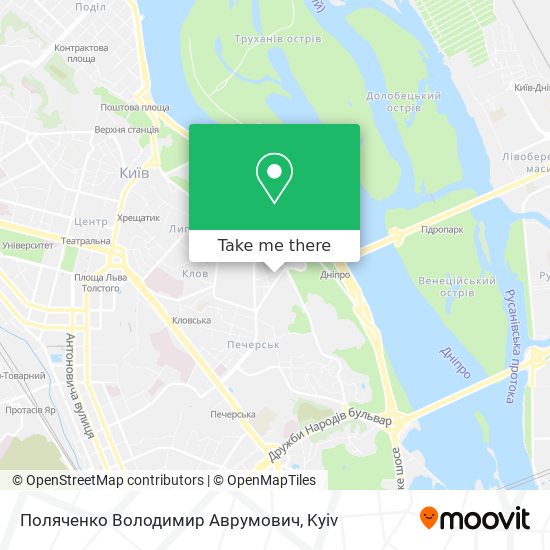 Поляченко Володимир Аврумович map