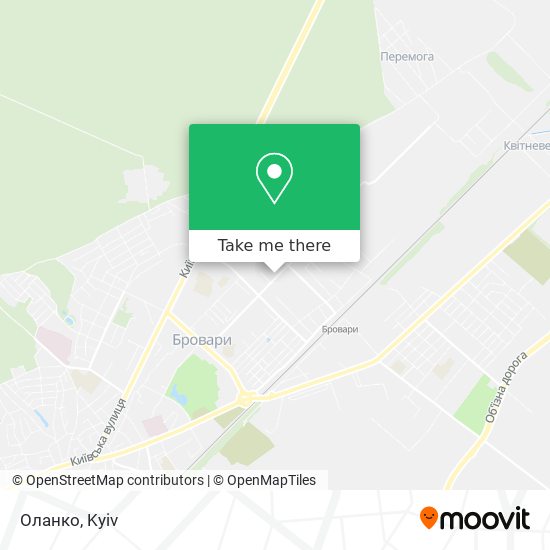 Оланко map