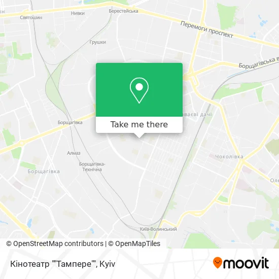 Кінотеатр ""Тампере"" map