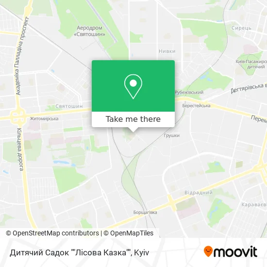 Дитячий Садок ""Лісова Казка"" map