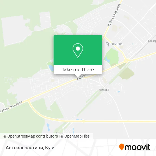 Автозапчастини map