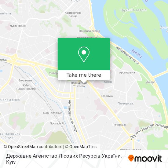 Державне Агентство Лісових Ресурсів України map