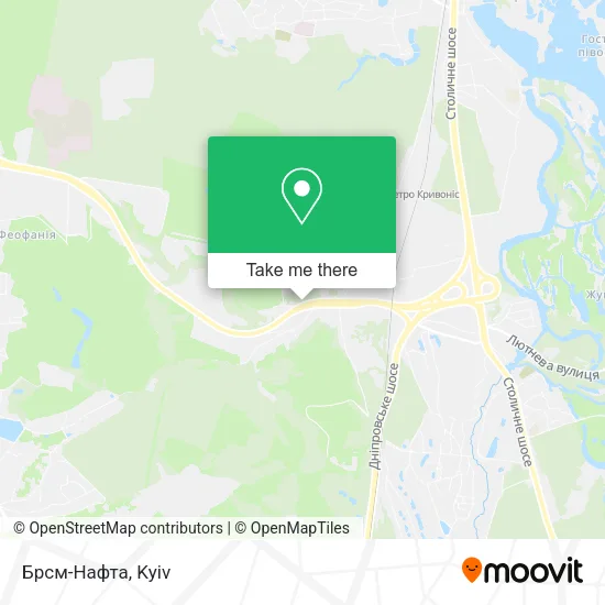 Карта Брсм-Нафта