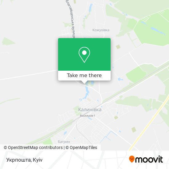 Карта Укрпошта