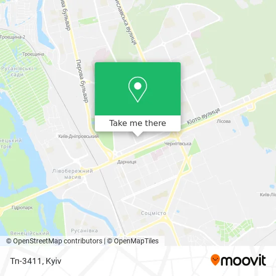 Карта Тп-3411