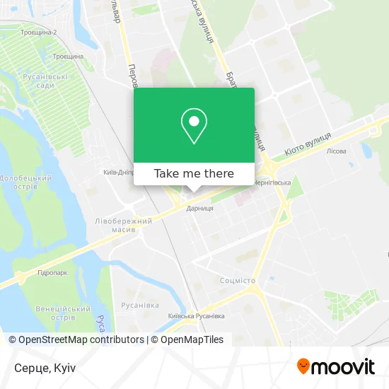 Серце map