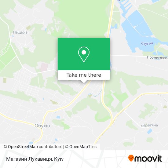 Магазин Лукавиця map